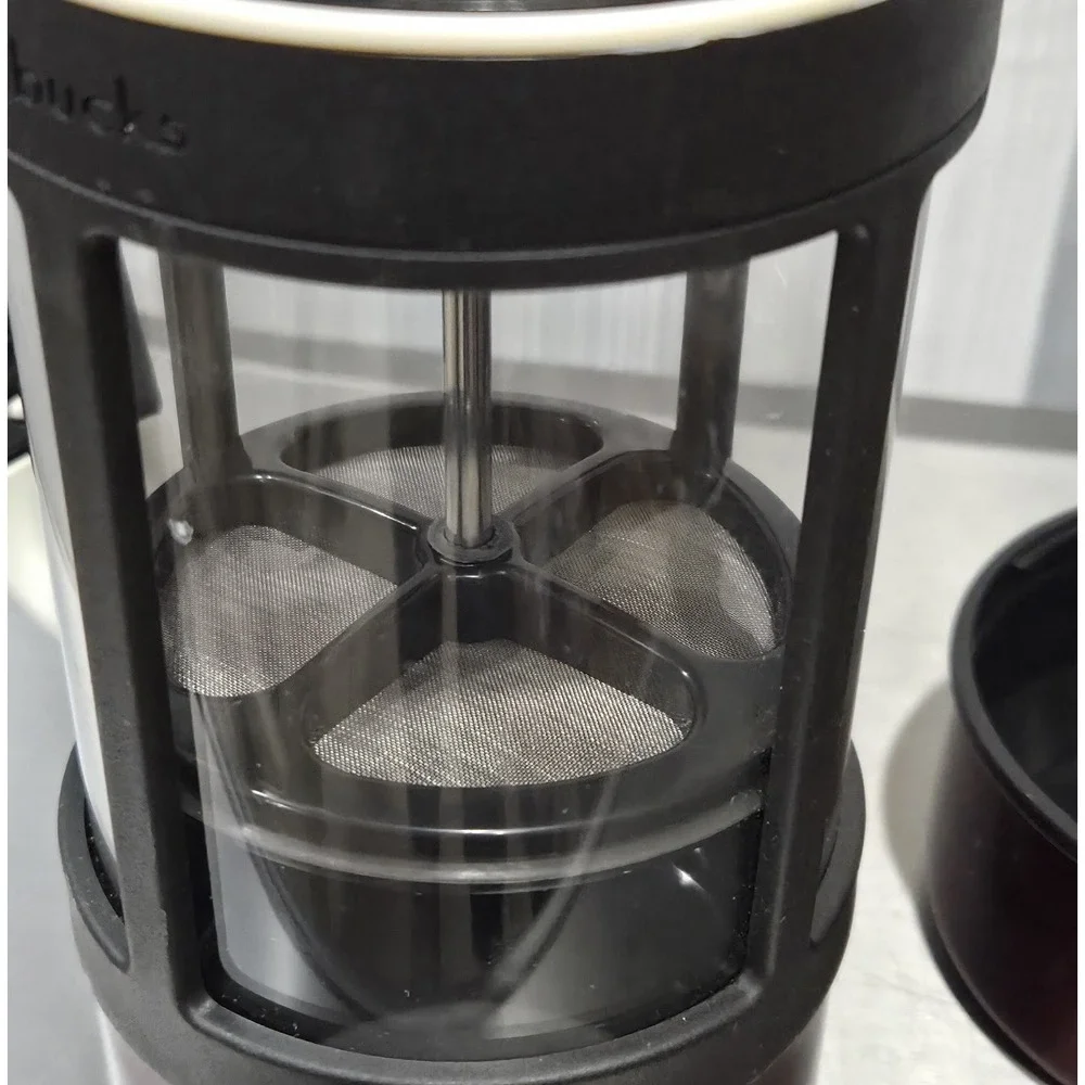Starbucks Berry Extreme Press 24oz Portable Coffee Press‎ Stainless Steel Lid